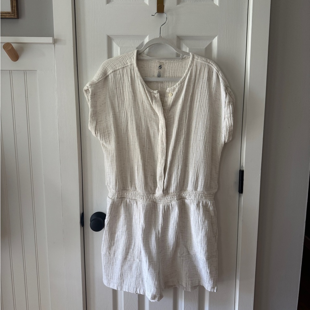 Lou & Grey Cream Romper